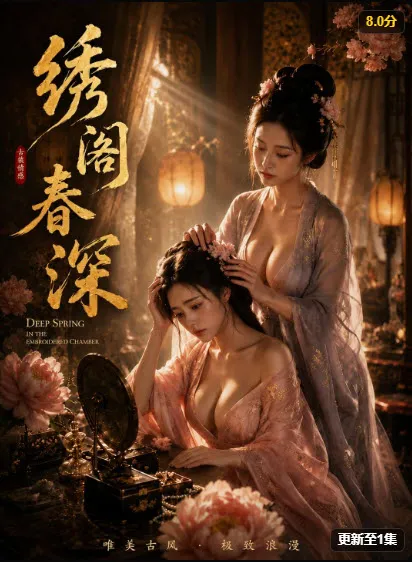 麻豆短剧古装权谋短剧《绣阁春深》封面